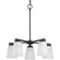 Tanner Five Light Chandelier in Matte Black (54|P400401-31M)