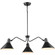 Trimble Three Light Chandelier in Matte Black (54|P400309-31M)