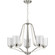 Kene Five Light Chandelier in Brushed Nickel (54|P400095-009)