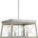 Briarwood Four Light Chandelier in Galvanized (54|P400047-141)