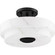 Tosca Three Light Semi-Flush Mount in Matte Black (54|P350284-31M)