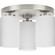 Cofield Three Light Flush Mount in Brushed Nickel (54|P350238-009)