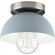 Eva One Light Flush Mount in Coastal Blue (54|P350217-164)