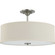 Inspire Three Light Semi Flush Mount in Brushed Nickel (54|P350168-009)