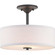 Inspire Two Light Semi-Flush Mount in Graphite (54|P350129-143)