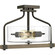 Barnes Mill Two light Semi-Flush Mount in Antique Bronze (54|P350059-020)