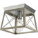Briarwood One Light Flush Mount in Galvanized Finish (54|P350022-141)