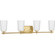 Adley Four Light Bath in Satin Brass (54|P300468-012)