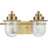 Northlake Two Light Bath in Vintage Brass (54|P300435-163)
