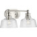Singleton Two Light Bath in Brushed Nickel (54|P300396-009)