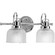 Archie Two Light Bath Bracket in Polished Chrome (54|P2991-15)