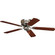 AirPro Hugger 52'' Ceiling Fan in Brushed Nickel (54|P2525-09)