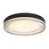 Ondulada LED Flush Mount in Sand Black (62|9518-16 SNB-SMK)