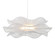 Whisper LED Pendant in Matte White (62|6300-24 WHT)