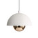 Vintra LED Pendant in Sand White (62|1816-1S SNW-CPR)