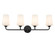 Celino Four Light Bath & Vanity in Black (54|P300545-031)