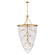 Myra LED Chandelier in Distressed Brass (138|FR41598DA)