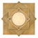 Claude LED Flush Mount in Heritage Brass (138|FR41583HB)