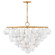 Marabel LED Chandelier in Distressed Brass (138|FR41568DA)