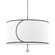 Zara Three Light Chandelier in Polished Nickel (428|H381701L-PN)