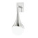 Ariana One Light Wall Sconce in Polished Nickel (428|H375101-PN)