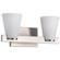Royale Two Light Vanity in Brushed Nickel (72|60-8732)