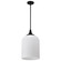 Solara One Light Pendant in Matte Black (72|60-8646)