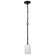 Liam One Light Mini Pendant in Matte Black (72|60-8215)