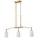 Liam Three Light Pendant in Burnished Brass (72|60-8208)