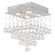 Square Four Light Flush Mount in Chrome (401|6601C12C-S)