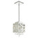 Eternity One Light Mini Pendant in Chrome (401|1032P6-1-601-S)