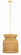 Parkchester One Light Pendant in Aged Brass (70|9918-AGB)