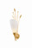 Forest Glen One Light Wall Sconce in Vintage Gold Leaf (70|9528-VGL)