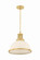 Pinesbridge One Light Pendant in Aged Brass (70|9315-AGB)