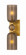 Hurleyville Two Light Wall Sconce in Aged Brass (70|4152-AGB)
