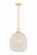 Enosburg One Light Pendant in Aged Brass (70|2016-AGB)