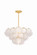 Cedar Hill Five Light Chandelier in Vintage Gold Leaf (70|1330-VGL)
