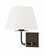 Crown Heights One Light Wall Sconce in Aged Brass (70|1061-AGB/DB)