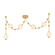Corda LED Linear Pendant in Vintage Brass (68|557-06-VB)