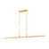 Cortina LED Linear Pendant in Vintage Brass (68|550-01-VB)