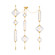 Fiorello LED Chandelier in Vintage Polished Brass (68|545-56-VPB)