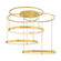 Chiasso LED Chandelier in Vintage Polished Brass (68|537-56-VPB)