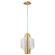 Idris LED Pendant in Vintage Brass (72|62-2413)