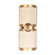 Button Two Light Wall Sconce in Pearlized Antique Brass Modern Gold (33|526821PABMG)