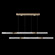 Antonia LED Linear Pendant in Ombre Bronze/Brass/Smoke (48|100150-612)