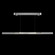 Antonia LED Linear Pendant in Silver Leaf/Brass/Smoke (48|100149-412)