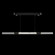 Antonia Linear Pendant in Black/Brass/Smoke (48|100149-112)