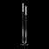 Antonia LED Floor Lamp in Ombre Silver (48|100148-711)