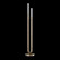 Antonia LED Floor Lamp in Soft Gold Leaf/Brass/No Skin (48|100148-510)