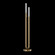Antonia Floor Lamp in Gold Leaf/Brass/No Skin (48|100148-310)